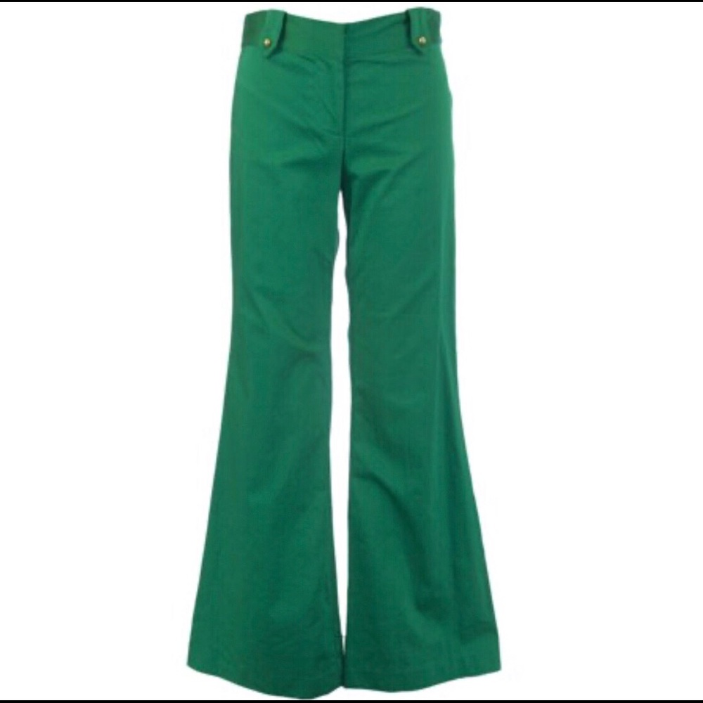 Elizabeth McKay Kelly Green Pants